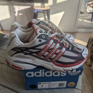 Adidas Adidtar Cushion USA Olympics Men's 7 Women's 8.5 vnds Originals Red White